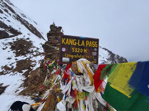 Kang La Pass: The Highest Point of the Nar Phu Valley Trek