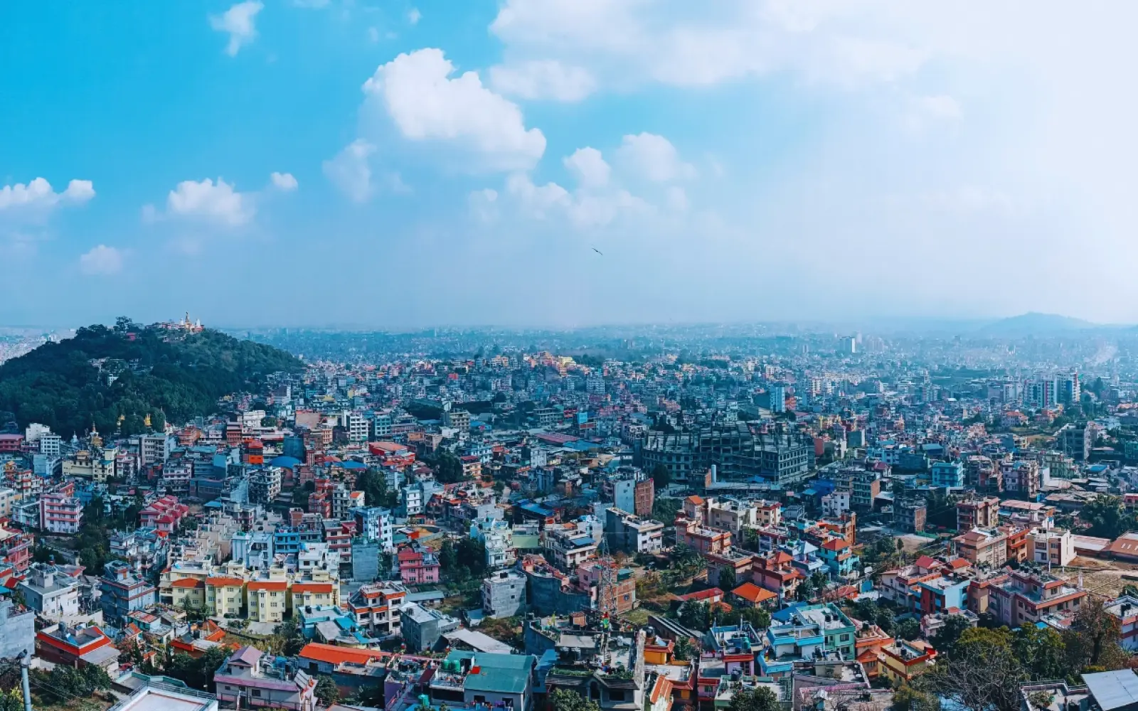 the height of kathmandu city