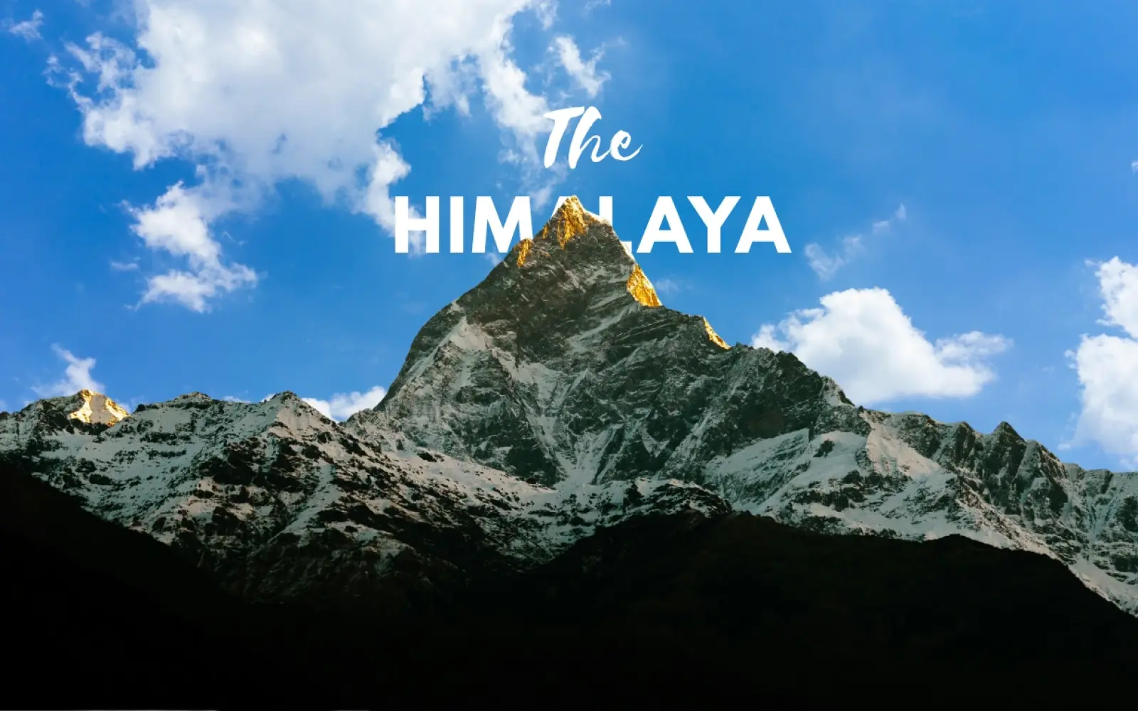 Location of himalayas
