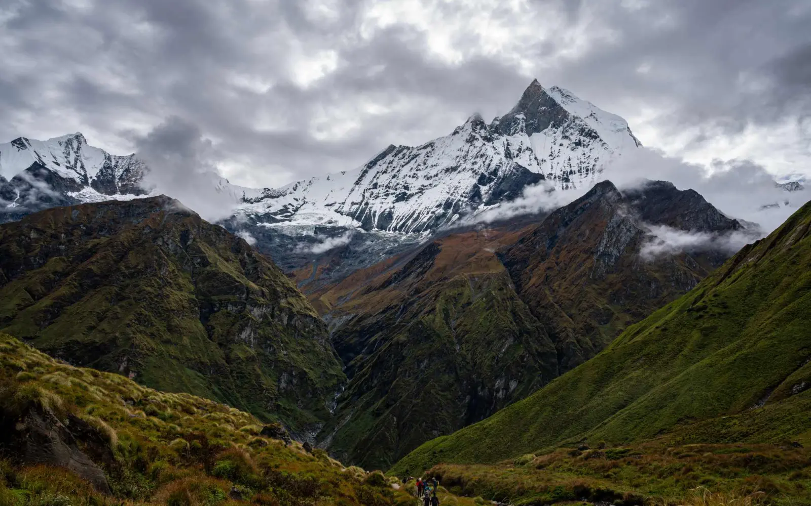 Annapurna base camp in october