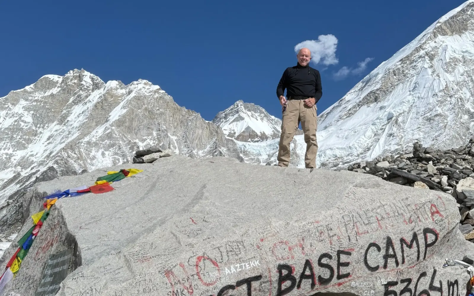 70 years old at everest base camp
