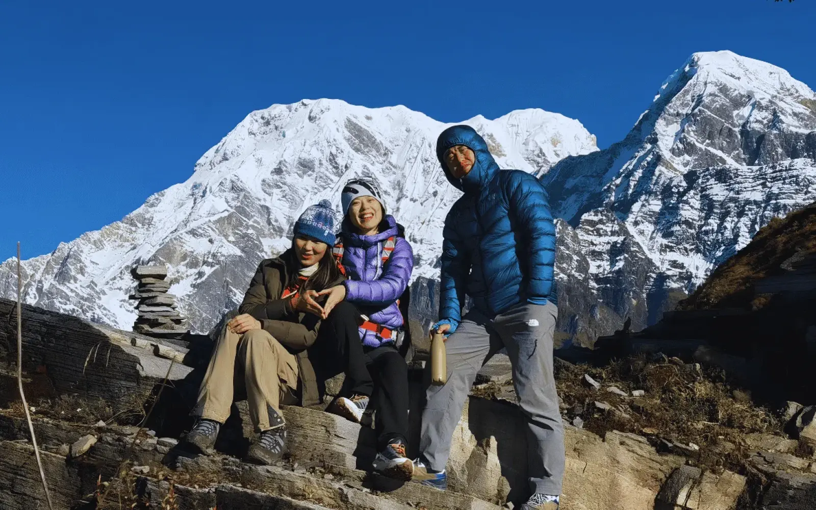 The Mardi Himal Trek is moderate