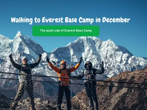 Trekking to Everest Base Camp in December: A Quiet Winter Journey