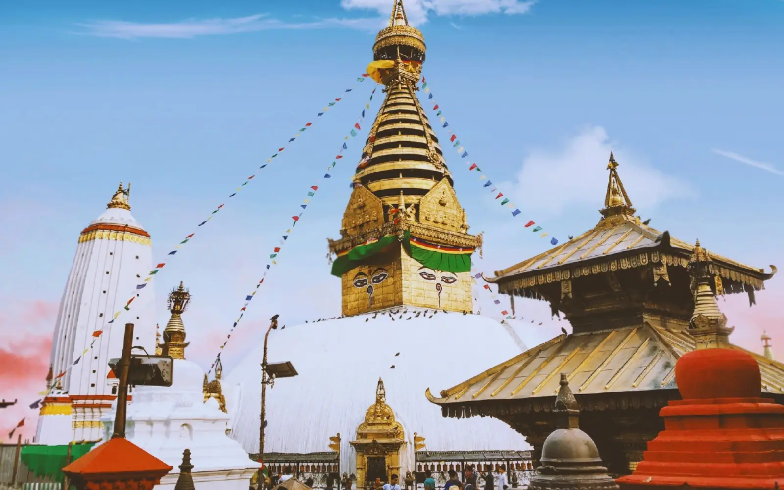 monkey temple in nepal