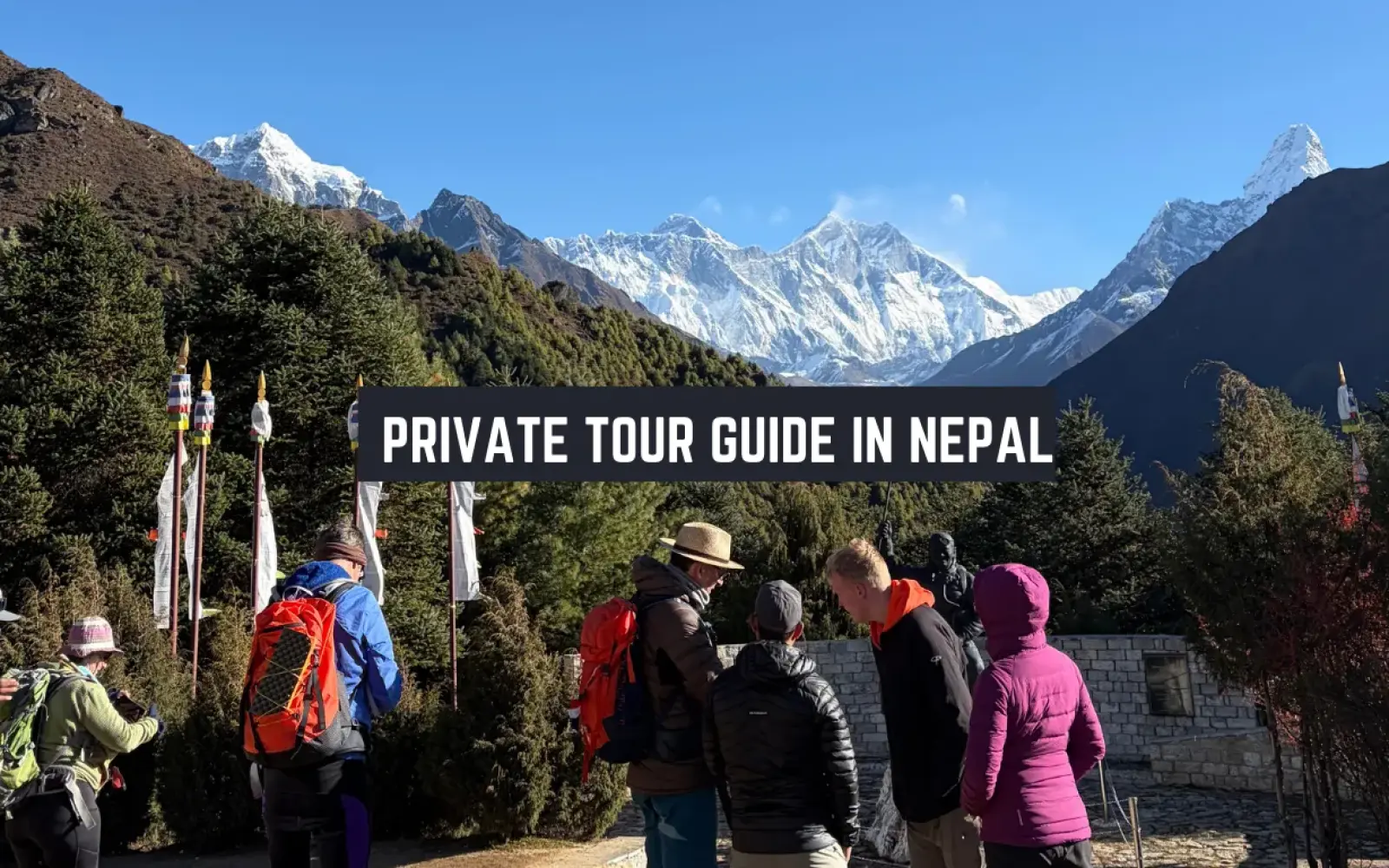 Private tour guide in Nepal at trekking in nepal
