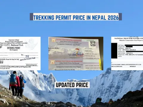 Trekking Permit Price in Nepal 2026 – Updated Fees by Region