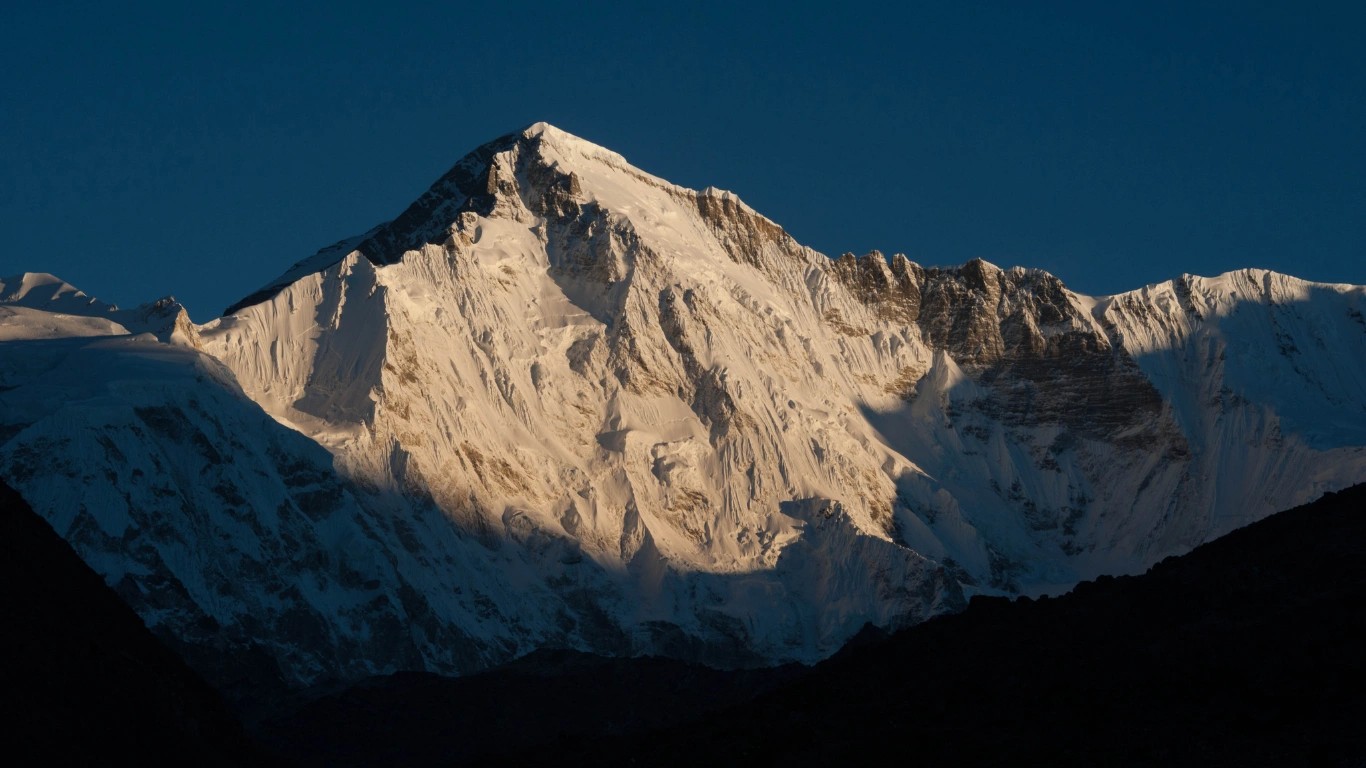 Cho oyu peak of nepal