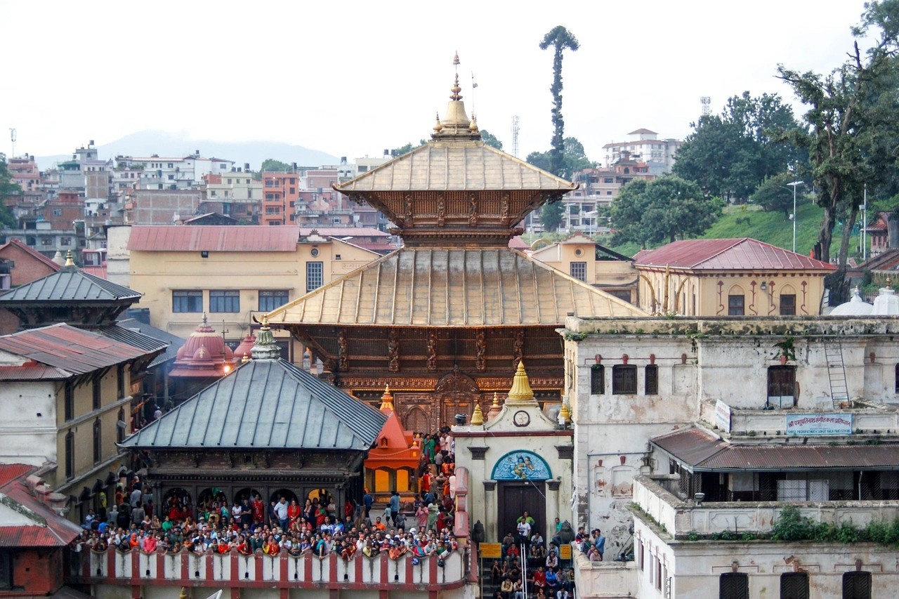 Pashupatinath Temple, a sacred Hindu site and popular destination among places to go in Nepal Kathmandu