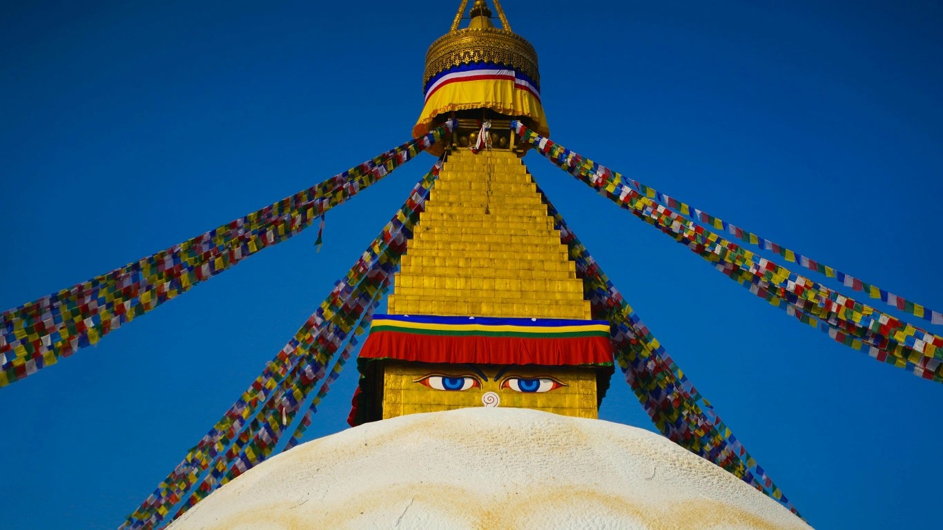 Brief history about boudhanath stupa
