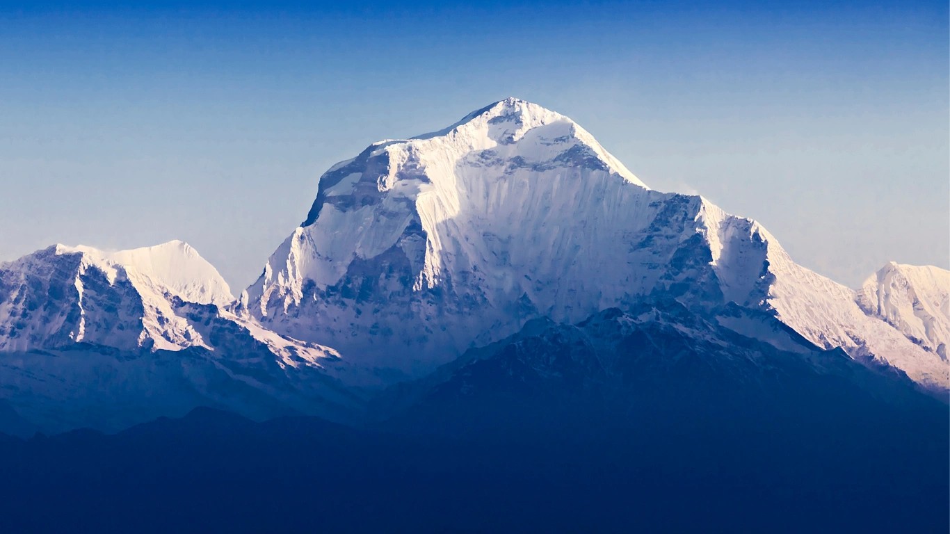 dhaulagiri summit 8167 meters mountain nepal