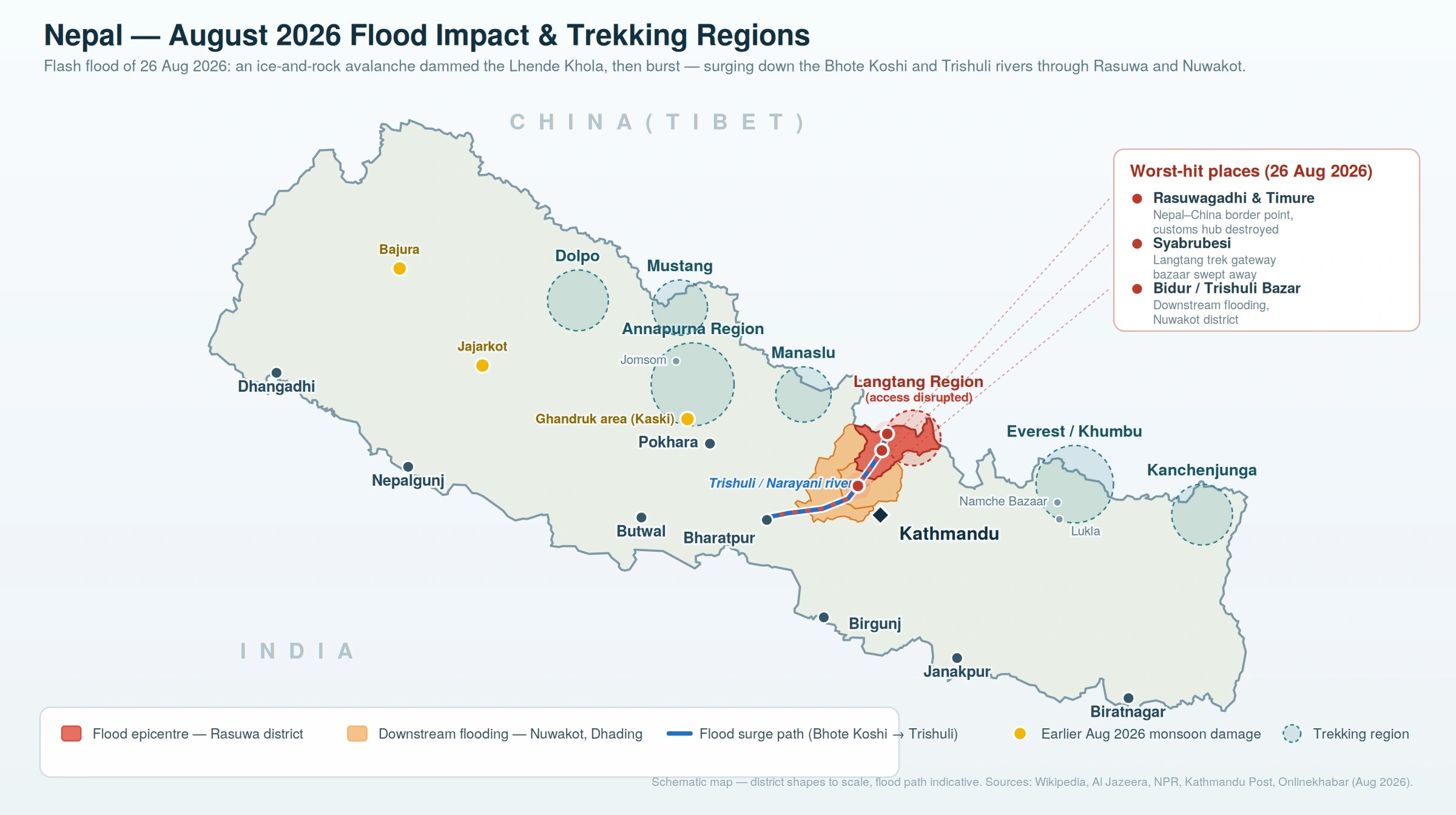 map of the everest region safe from flood