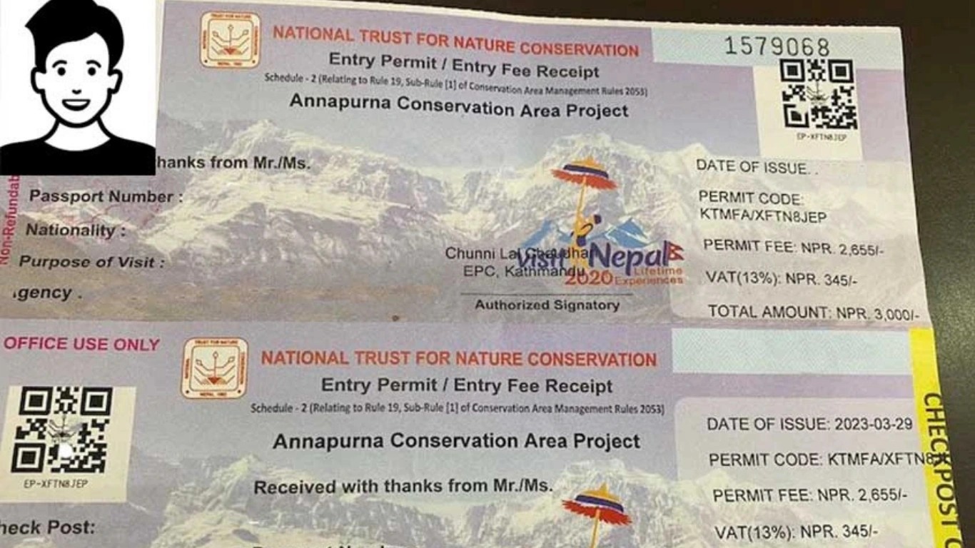 Acap permit for act trek