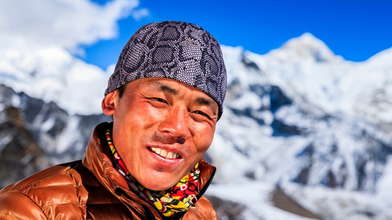 Sherpa people of everest