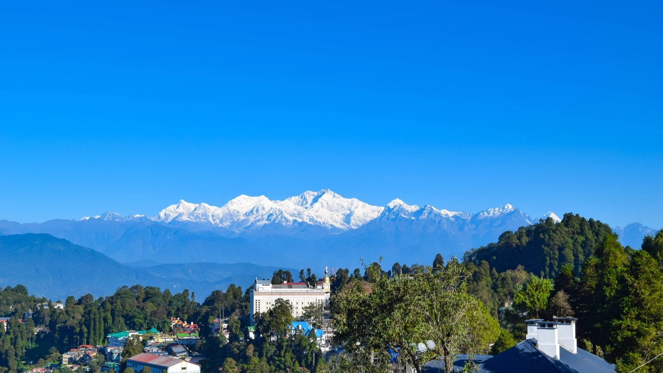 Kanchenjunga ranges from Nepal