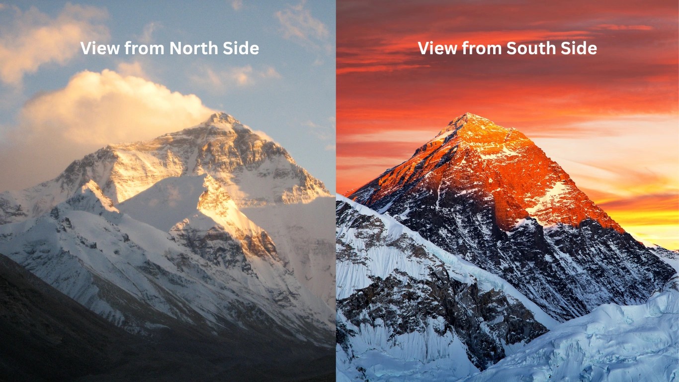 North base camp vs south base camp