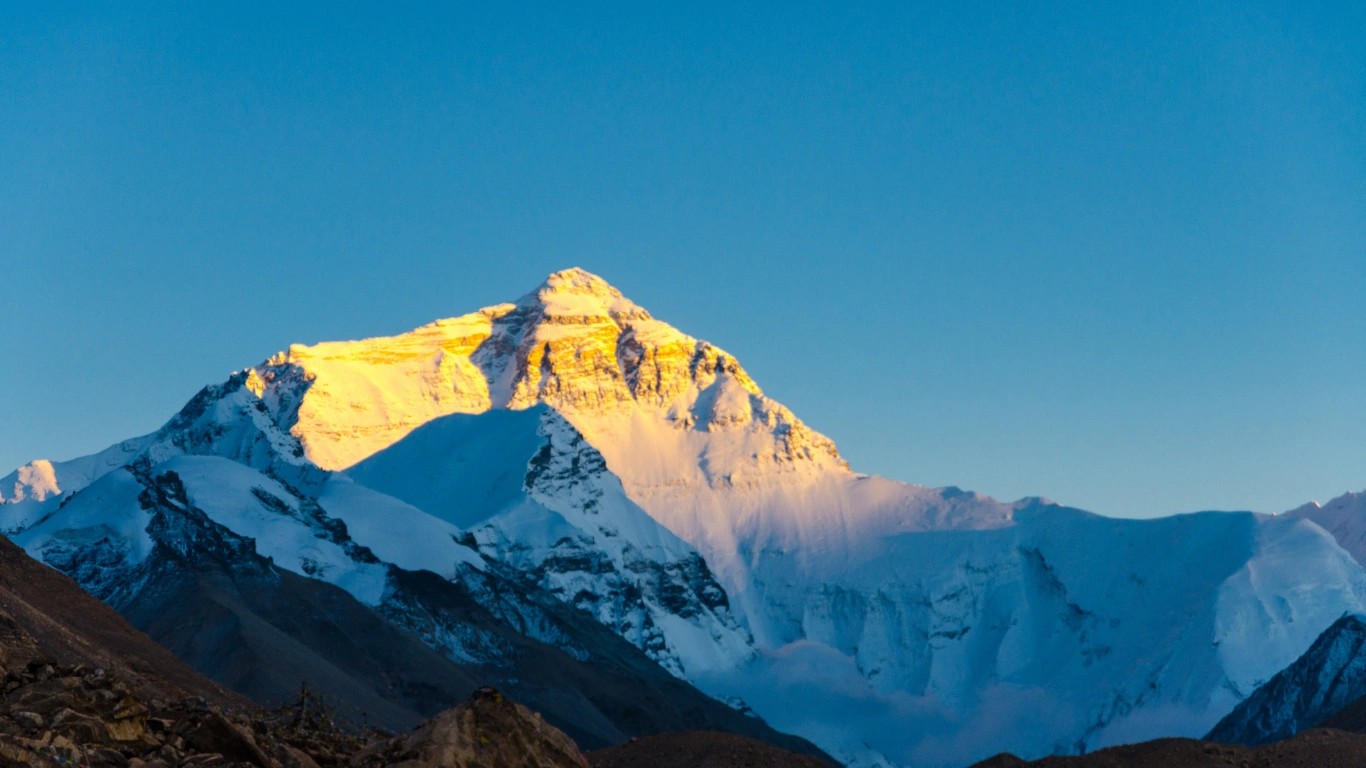 Tibet side everest base camp