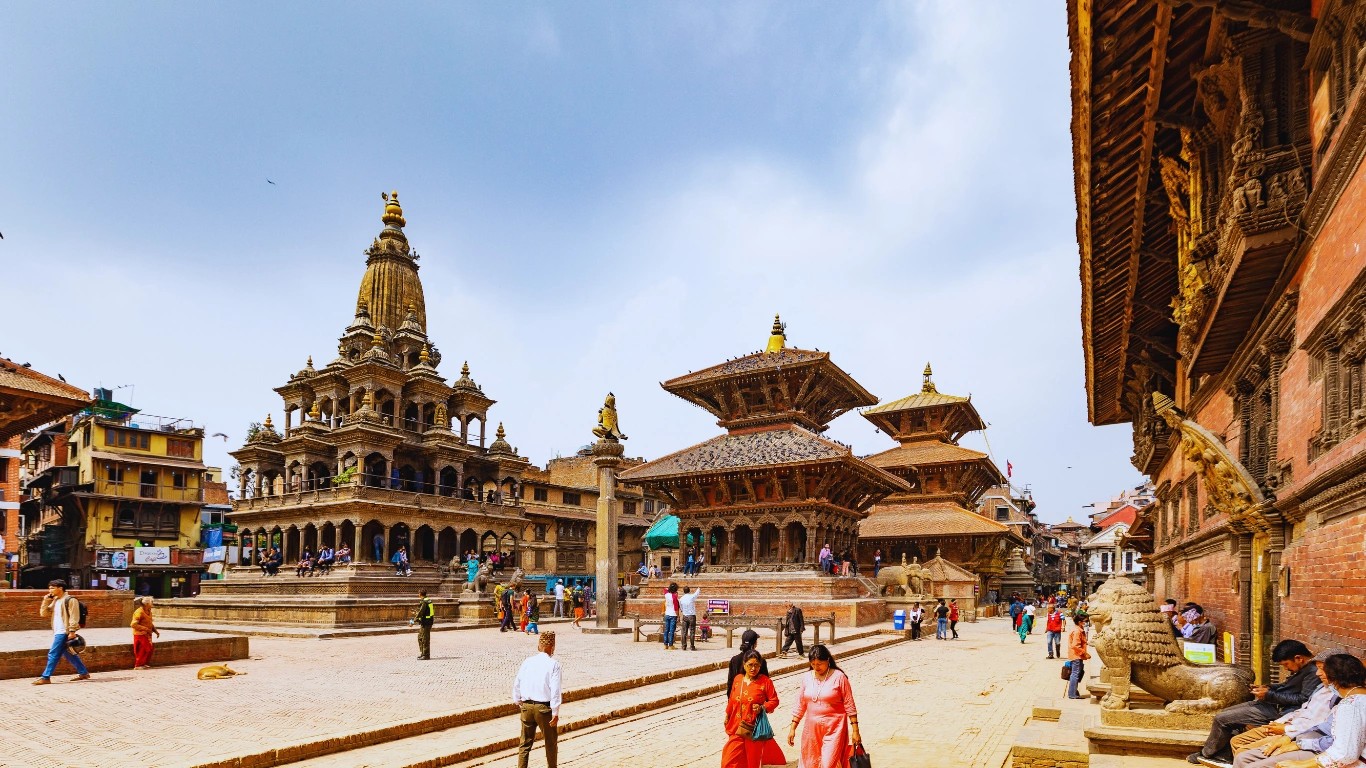 Kathmandu city view during a 3 nights 4 days Nepal tour showcasing temples and cultural heritage