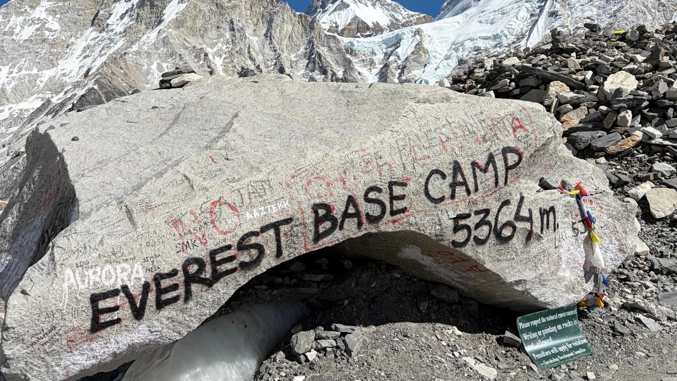 Nepal everest base camp