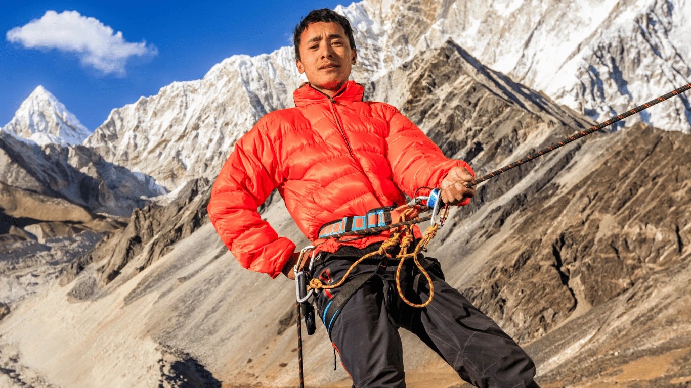 Every summit push starts with a safety check — our NMA-licensed climbing team verifies gear, weather, and climber readiness before every attempt.