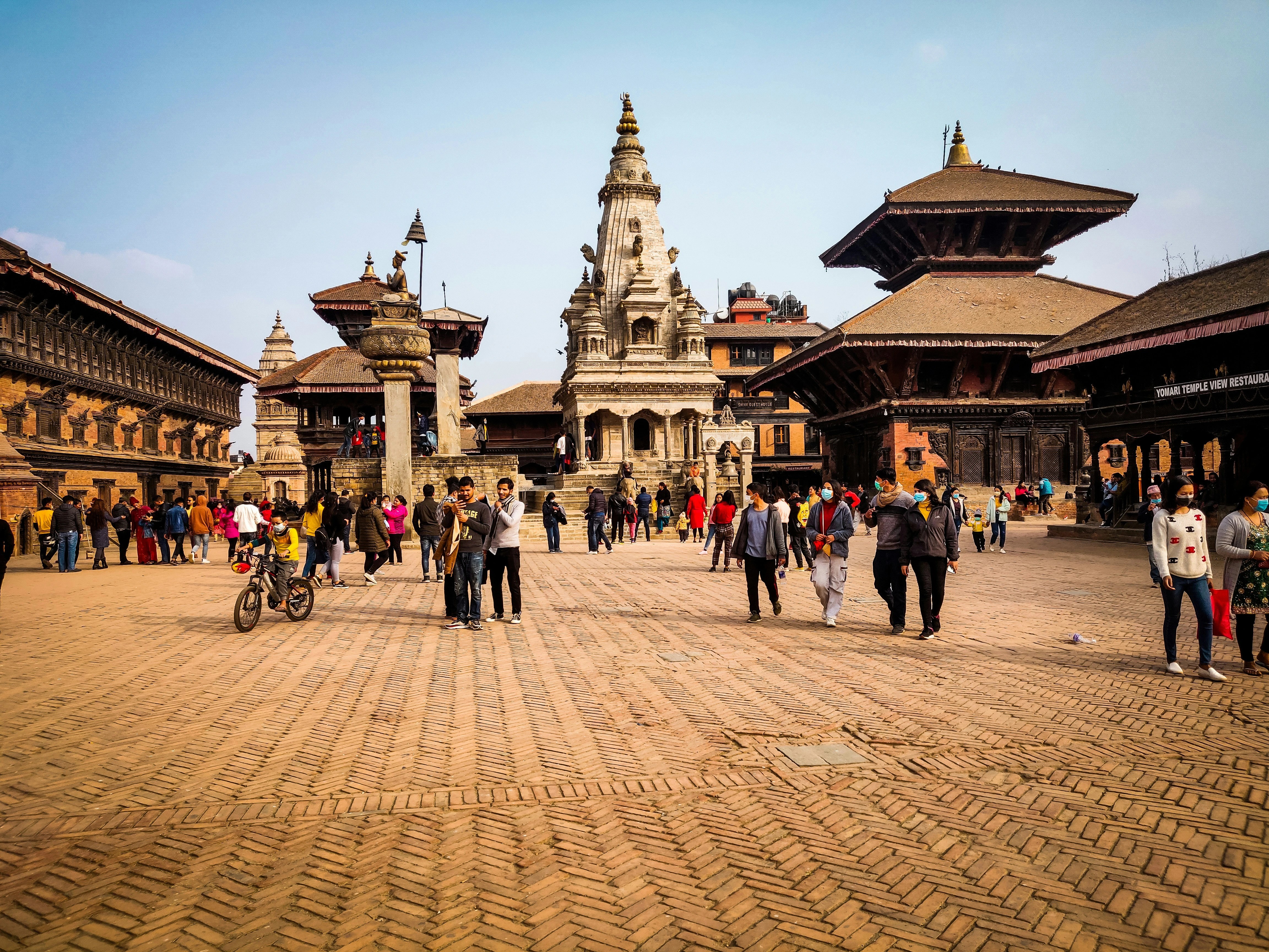 Kathmandu Durbar Square during Taste of Nepal Tour