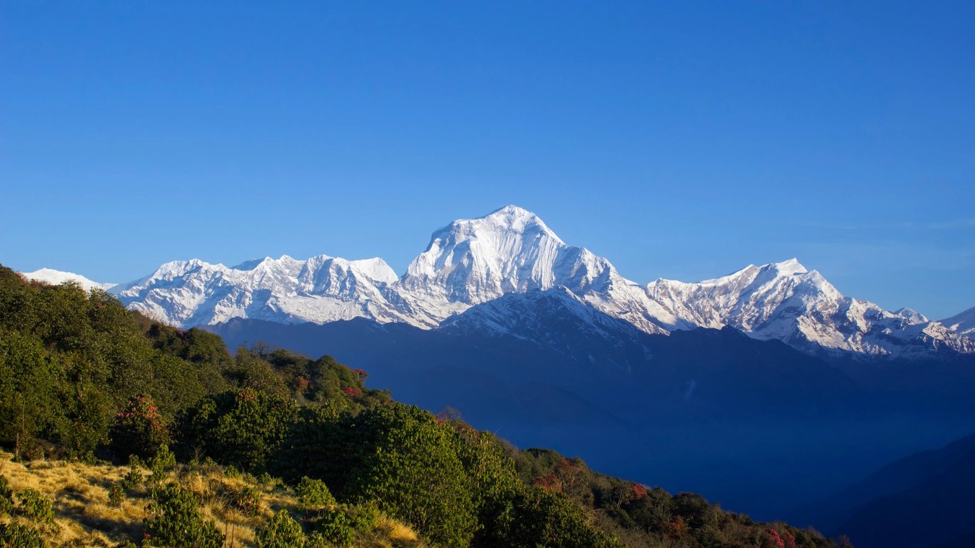 Best hidden gem trek in Nepal Khopra Danda Dhaulagiri view