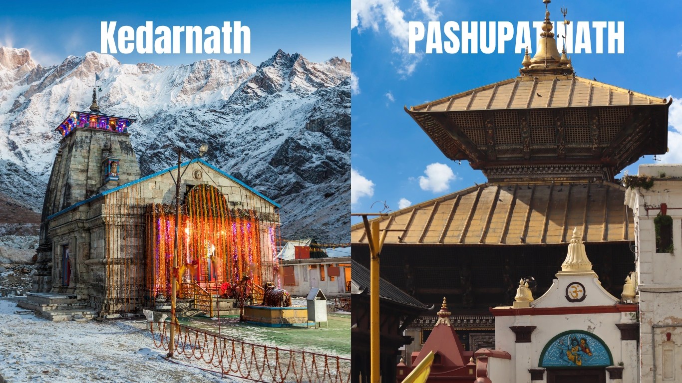 Relation between kedarnath and pashupatinath