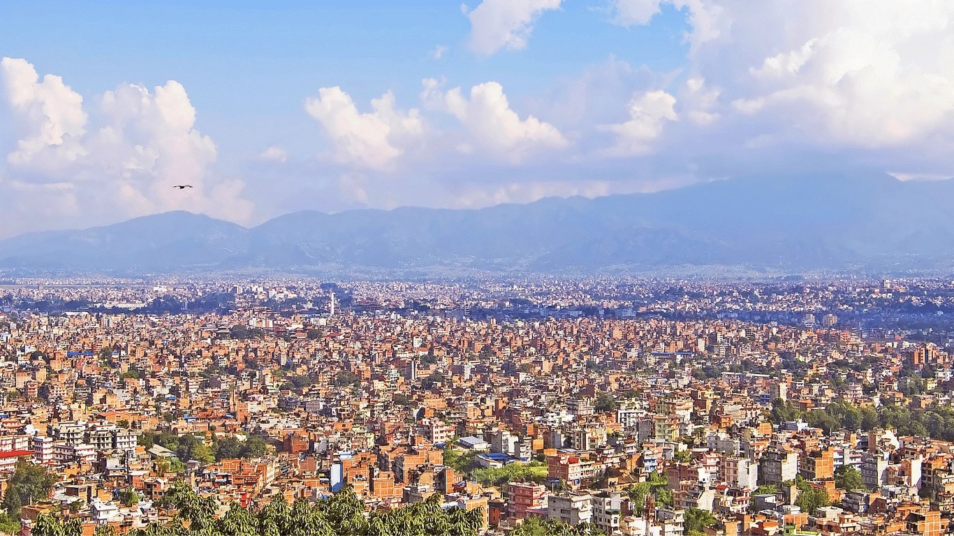 kathmandu height