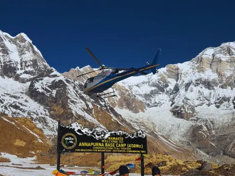Annapurna Base Camp Helicopter Tour